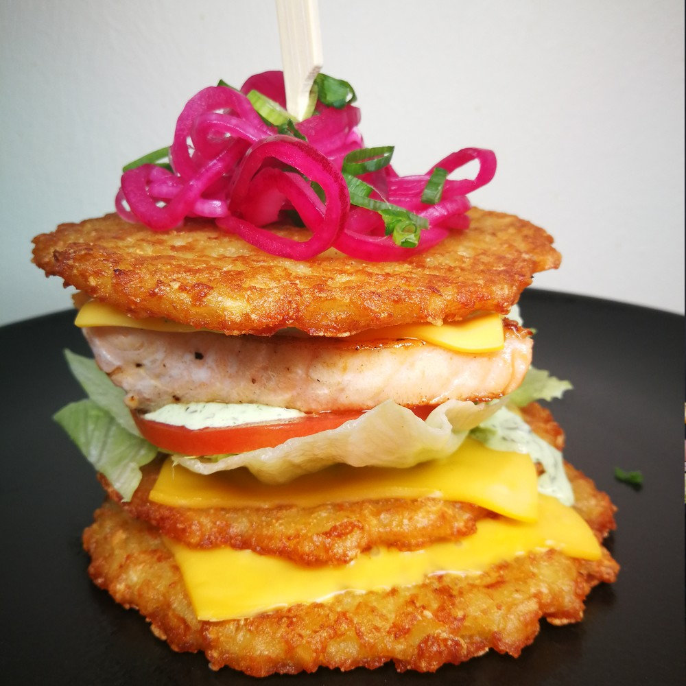 POTATO - SALMON BURGER