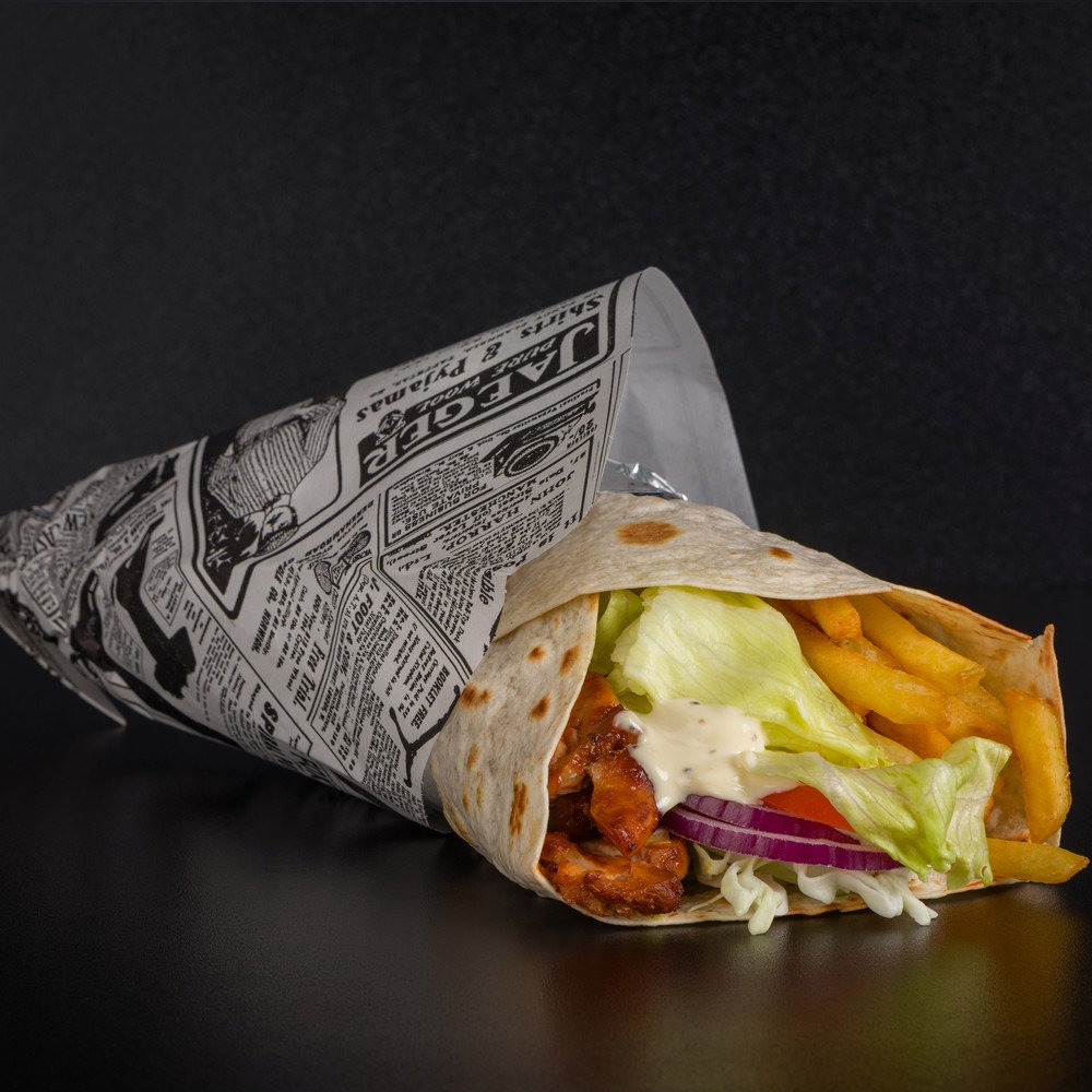 CURRY - CHICKEN WRAP (SPICY)